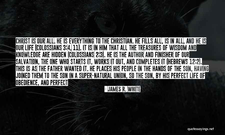 Quotes About Him Quotes By James R. White