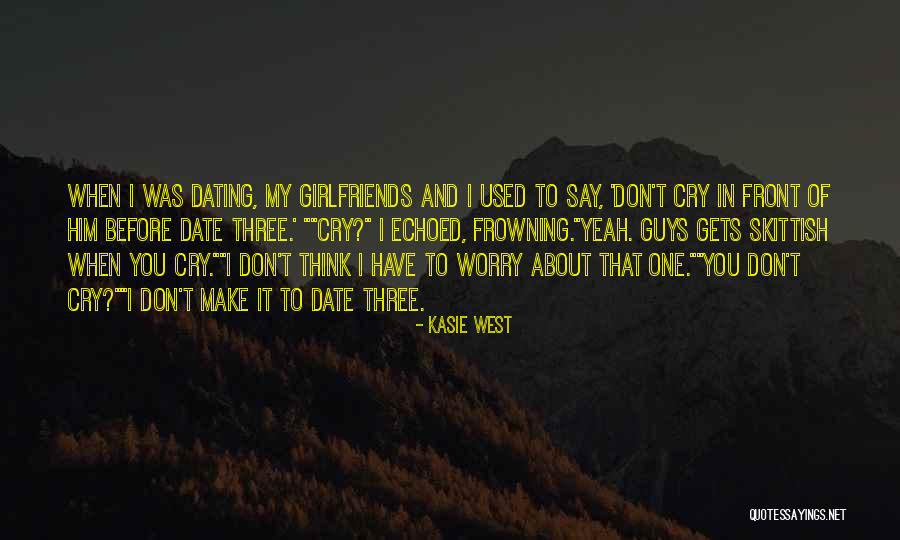 Quotes About Him Quotes By Kasie West