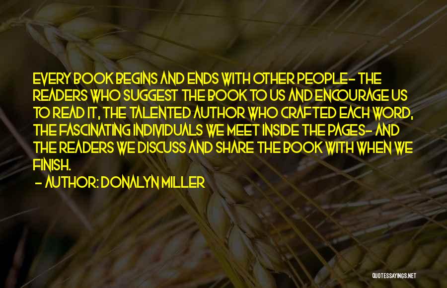 Quotes About Reading Quotes By Donalyn Miller