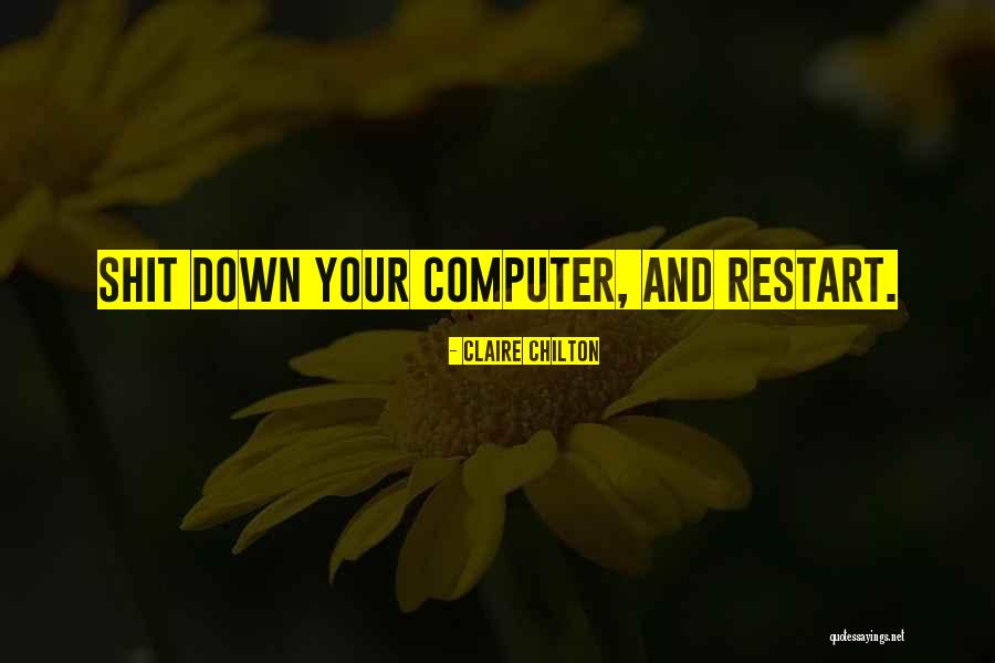 Quotes Funny Quotes By Claire Chilton