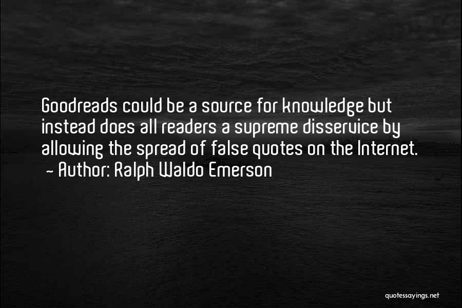 Quotes Goodreads Quotes By Ralph Waldo Emerson