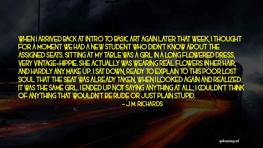 Quotes Hippie Quotes By J.M. Richards Quotes Hippie Quotes By J.M. Richards