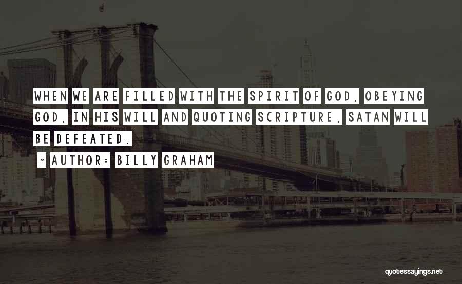 Quoting Quotes By Billy Graham