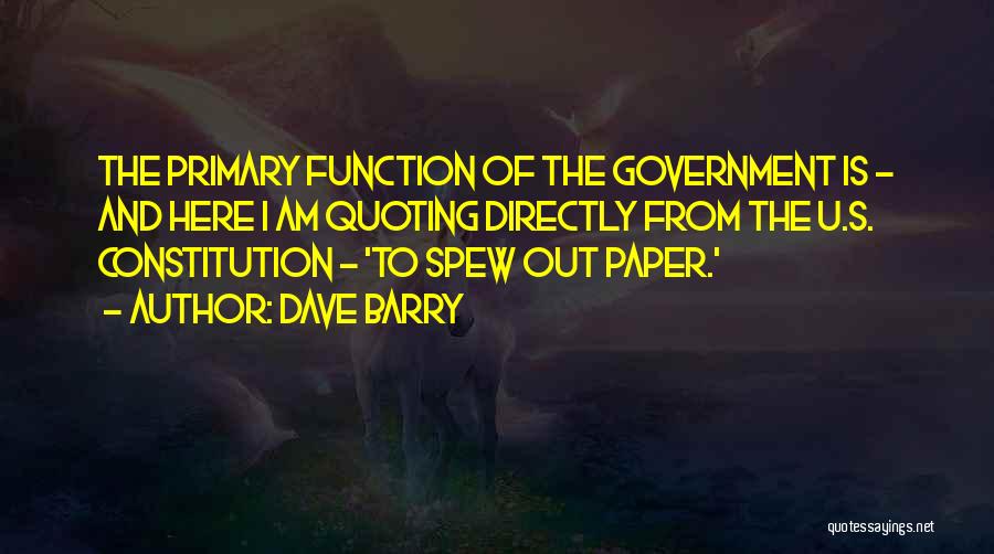 Quoting Quotes By Dave Barry