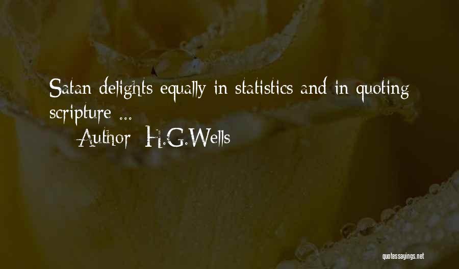 Quoting Quotes By H.G.Wells
