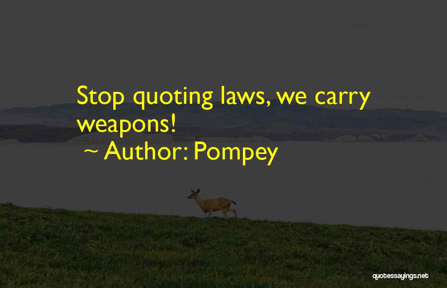 Quoting Quotes By Pompey