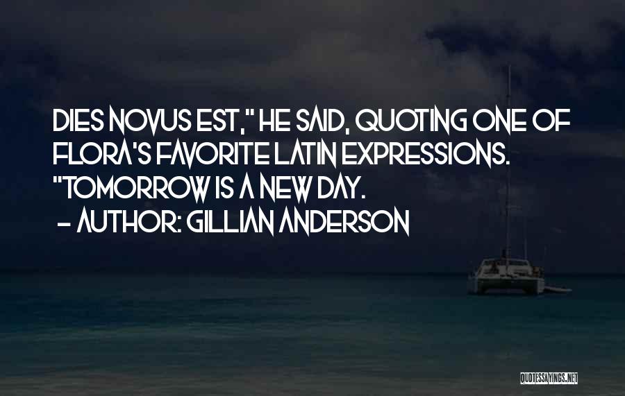 Quoting Someone Quotes By Gillian Anderson