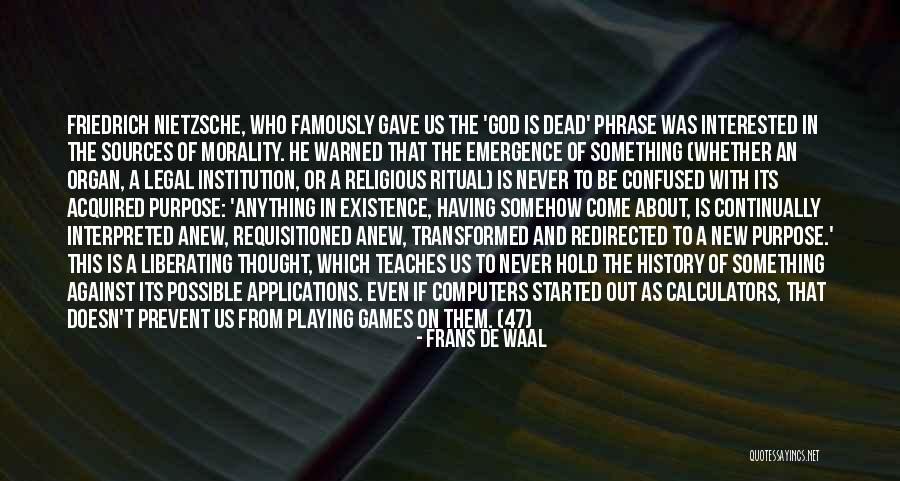 Quoting Something With Quotes By Frans De Waal Quoting Something With Quotes By Frans De Waal