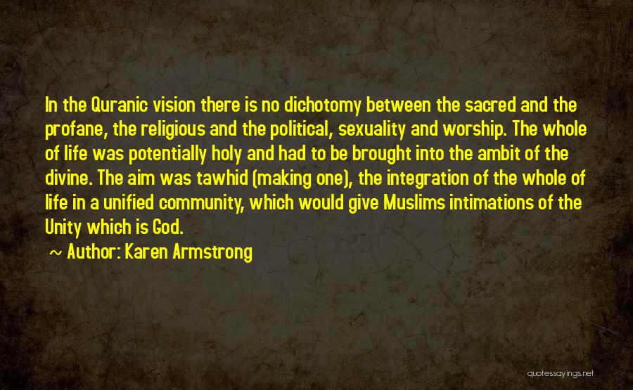 Quranic Quotes By Karen Armstrong