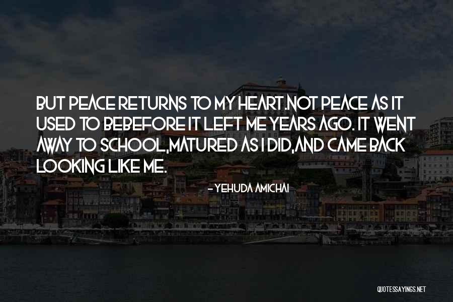 Qutrefolic Quotes By Yehuda Amichai Qutrefolic Quotes By Yehuda Amichai