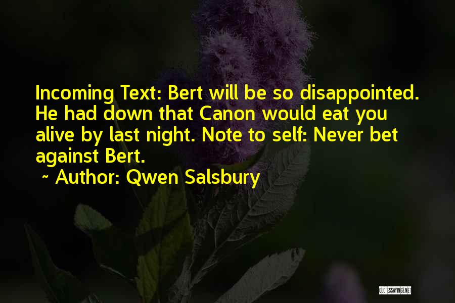 Qwen Salsbury Quotes 952147