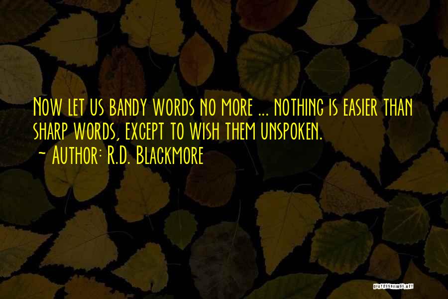 R.D. Blackmore Quotes 1609703