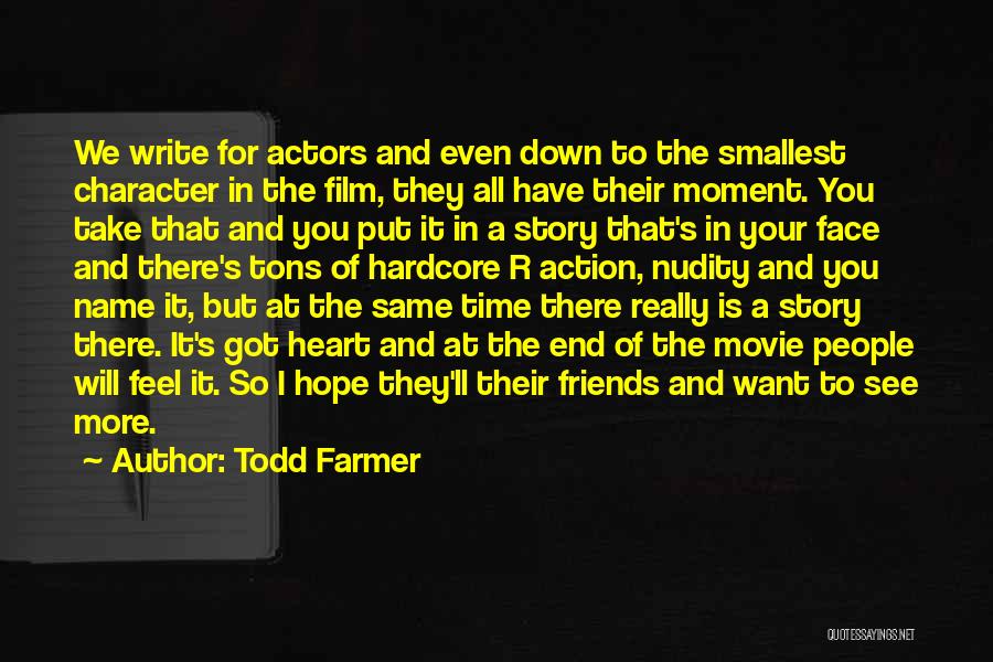 R.e.d. Movie Quotes By Todd Farmer