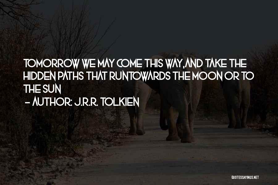 R.g Moon Quotes By J.R.R. Tolkien