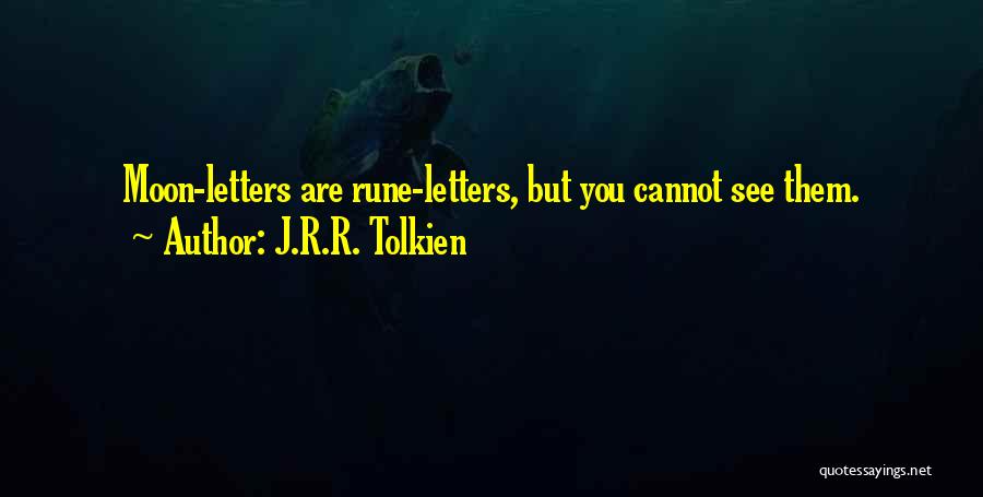 R.g Moon Quotes By J.R.R. Tolkien