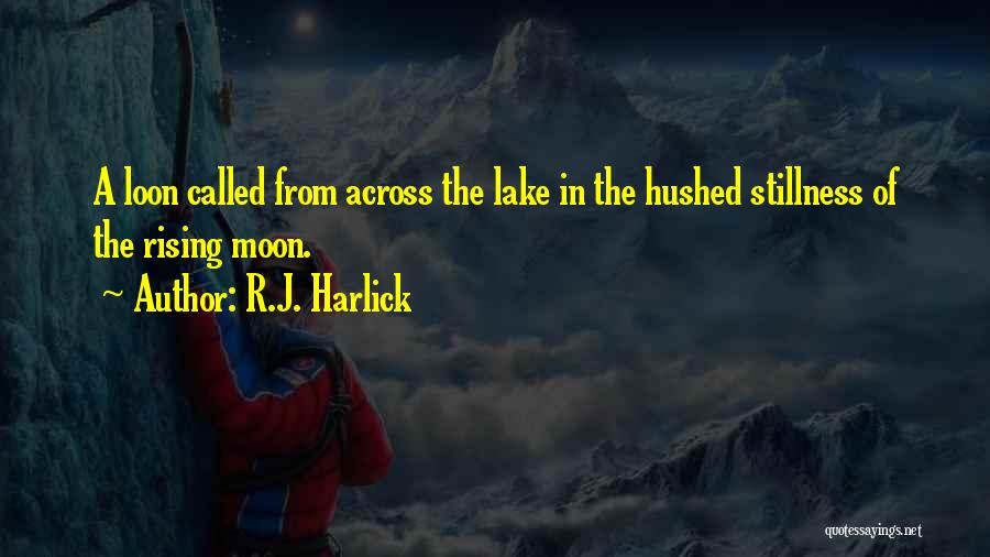 R.g Moon Quotes By R.J. Harlick