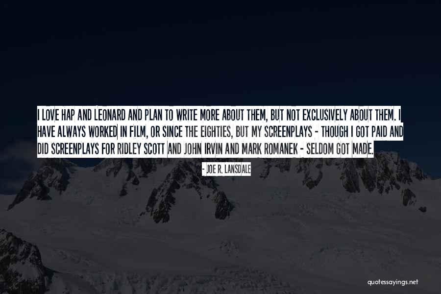 R.i.p.d Film Quotes By Joe R. Lansdale R.i.p.d Film Quotes By Joe R. Lansdale