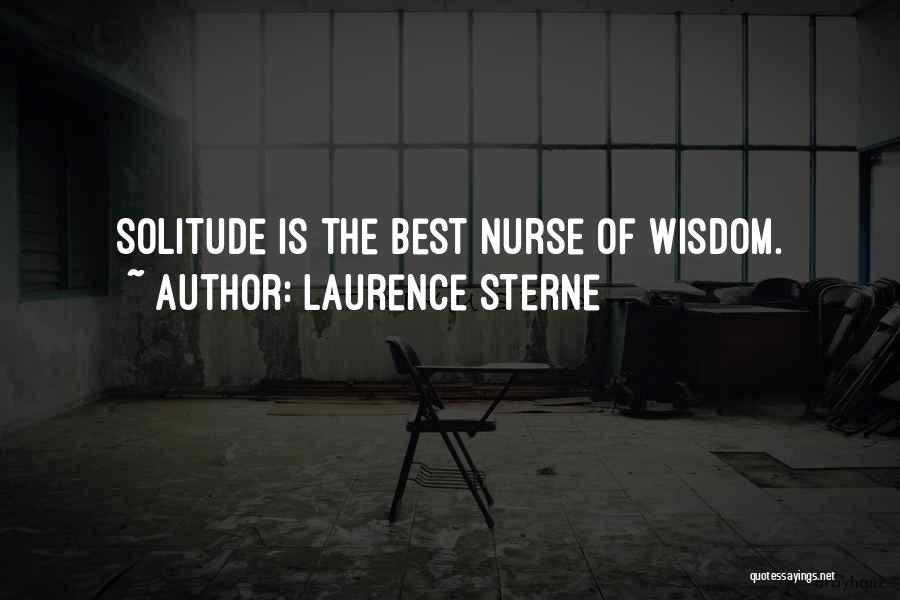 R&j Nurse Quotes By Laurence Sterne