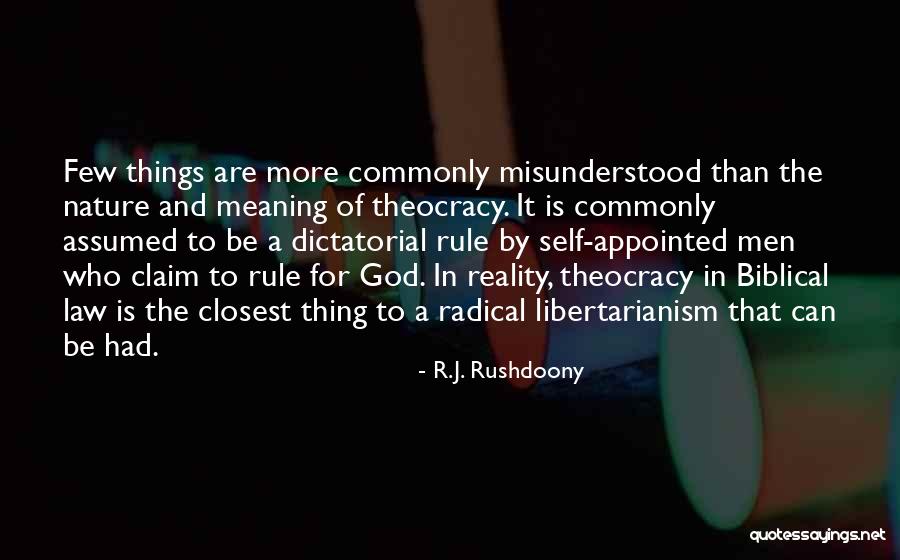 R.J. Rushdoony Quotes 1112913