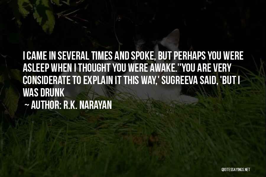 R.K. Narayan Quotes 2013921