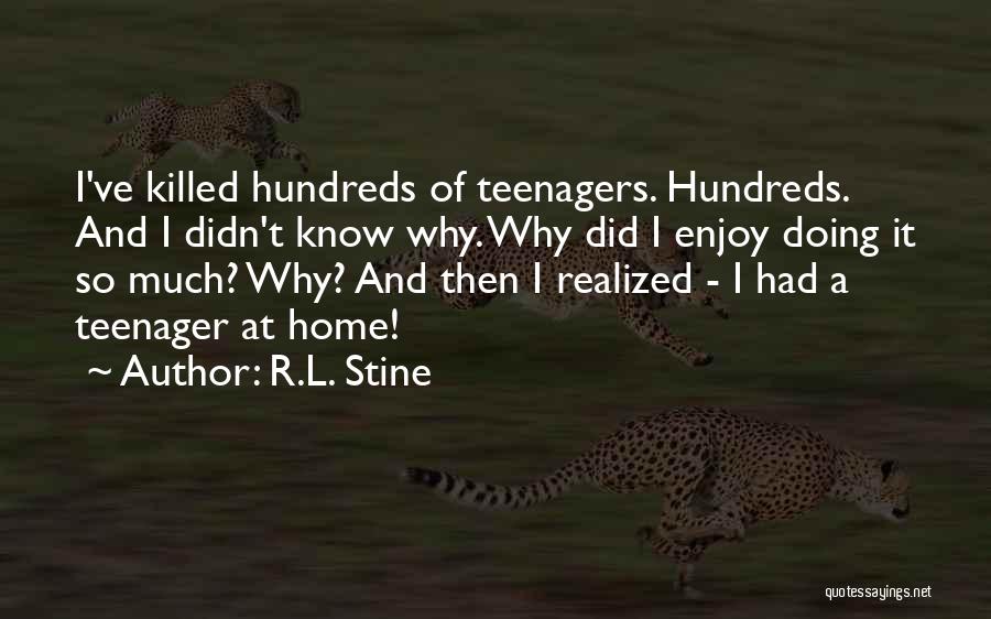 R&l Quotes By R.L. Stine