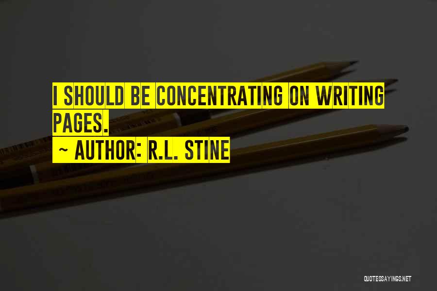 R&l Quotes By R.L. Stine