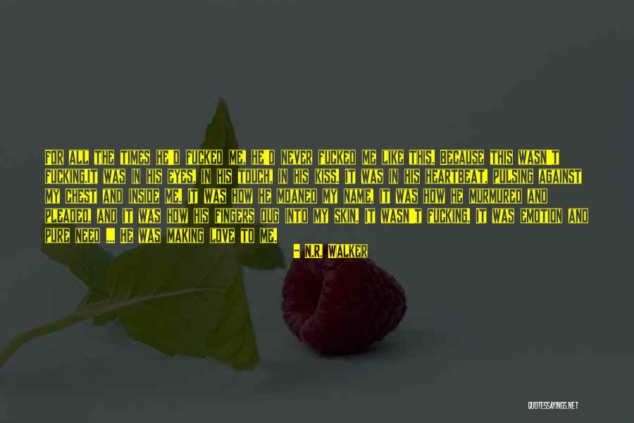 R N R Quotes By N.R. Walker R N R Quotes By N.R. Walker