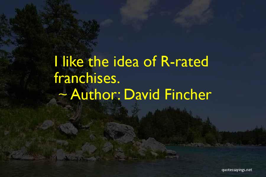 R Rated Quotes By David Fincher