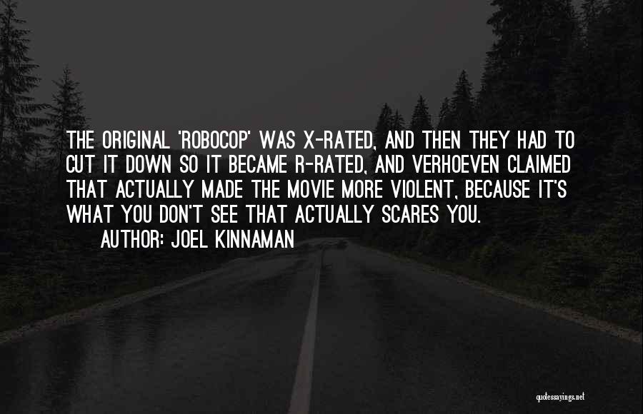 R Rated Quotes By Joel Kinnaman