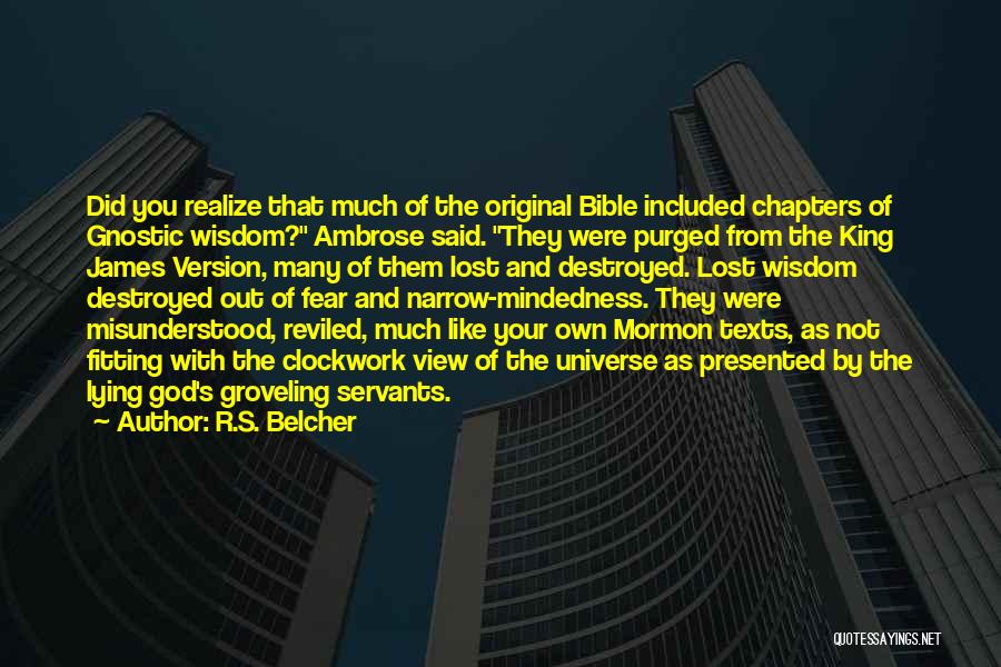 R.S. Belcher Quotes 1649428
