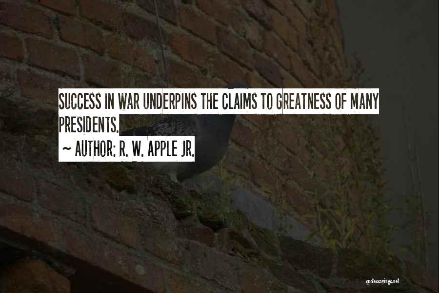 R. W. Apple Jr. Quotes 2244732