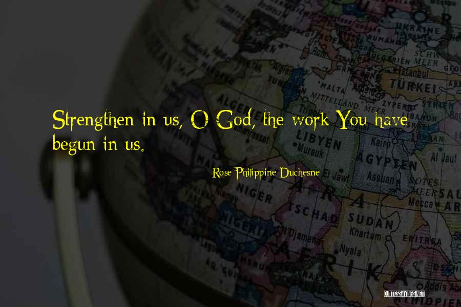 R Z S Futam Quotes By Rose Philippine Duchesne R Z S Futam Quotes By Rose Philippine Duchesne