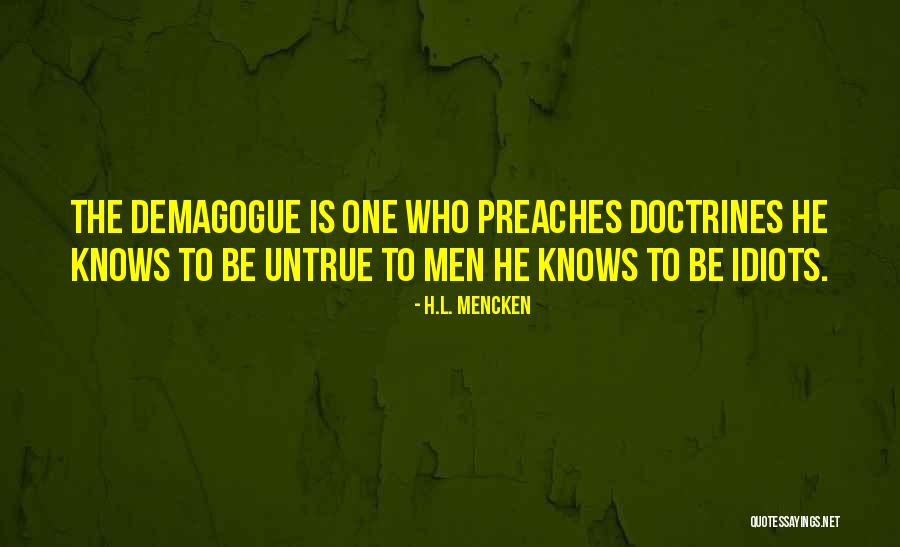 Raani Song Quotes By H.L. Mencken