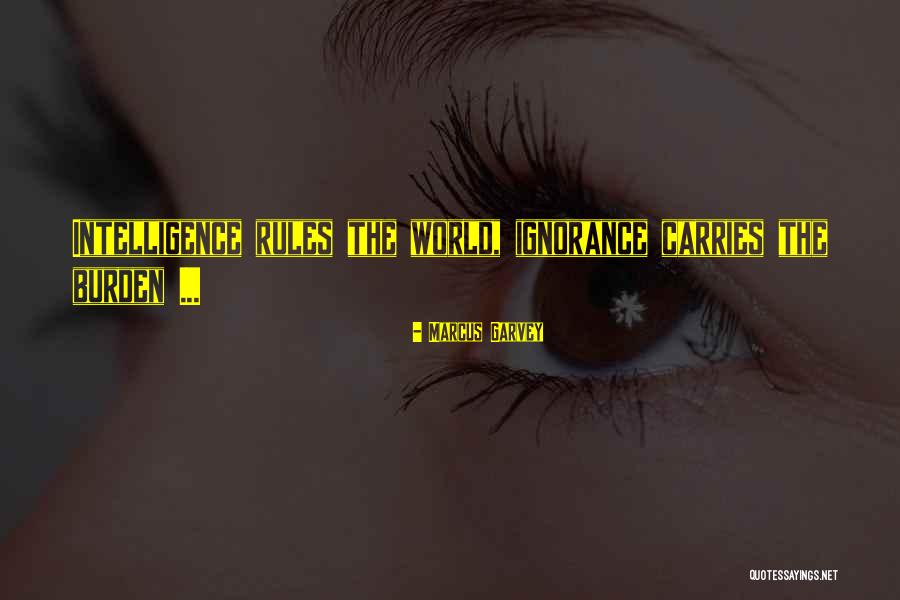 Rabbet Depth Quotes By Marcus Garvey