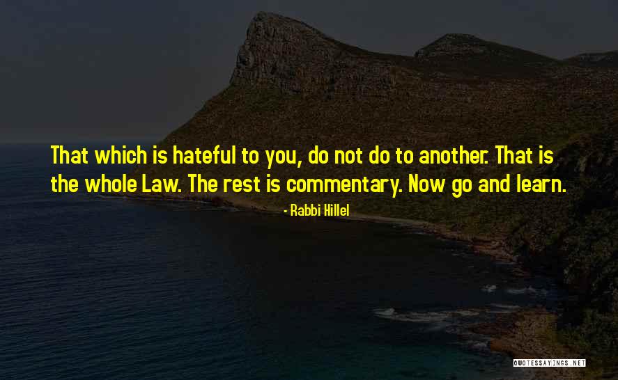 Rabbi Hillel Quotes 1868719 Rabbi Hillel Quotes 1868719