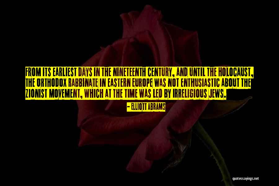Rabbinate Quotes By Elliott Abrams