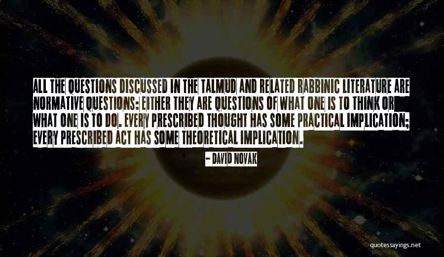 Rabbinic Quotes By David Novak Rabbinic Quotes By David Novak