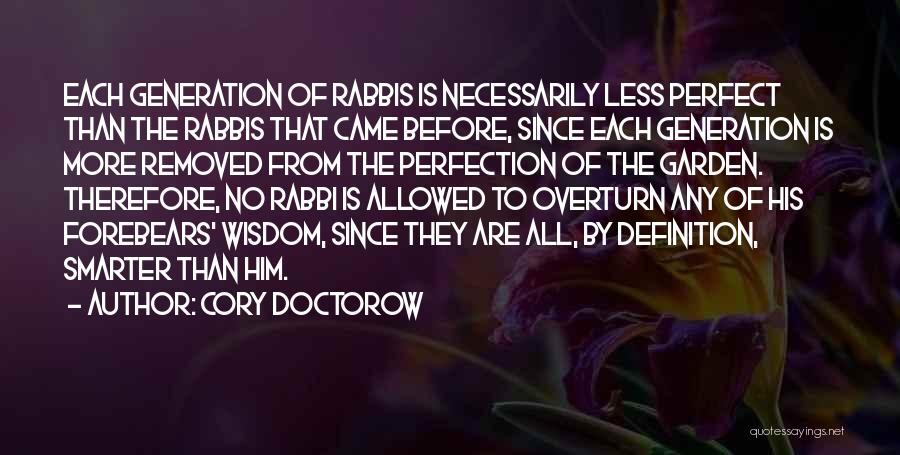 Rabbis Quotes By Cory Doctorow