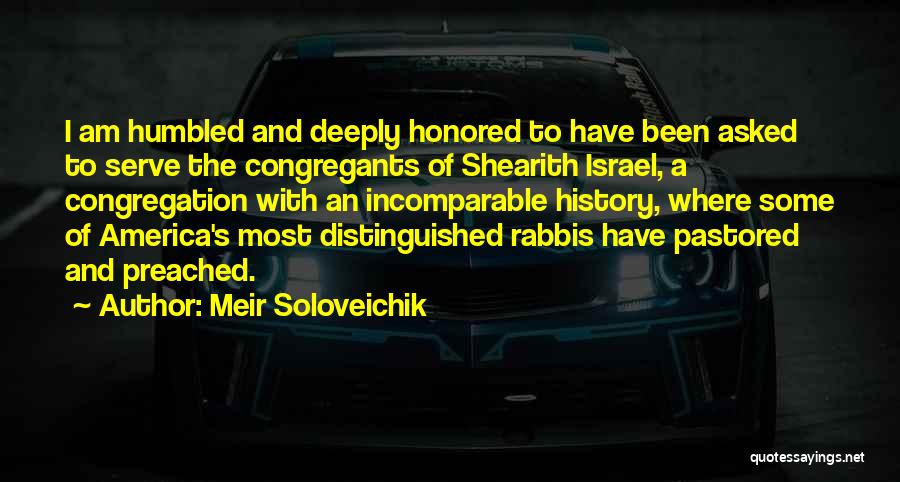 Rabbis Quotes By Meir Soloveichik