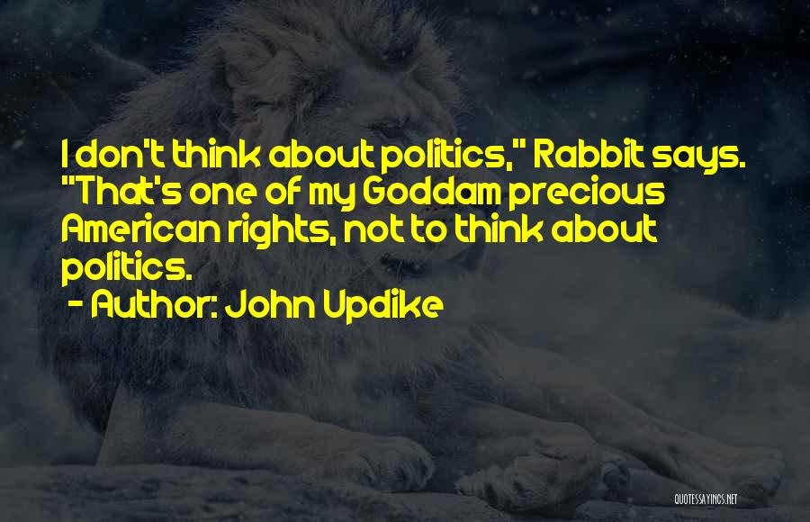 Rabbit Angstrom Quotes By John Updike