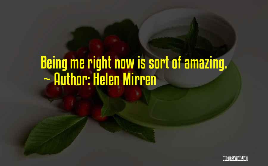 Rabesa Stockton Quotes By Helen Mirren