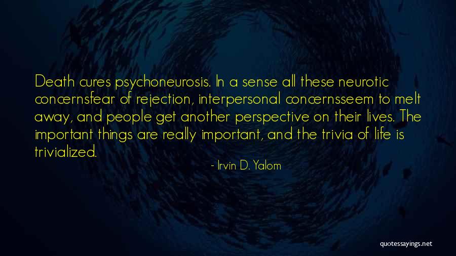 Racca Quotes By Irvin D. Yalom Racca Quotes By Irvin D. Yalom