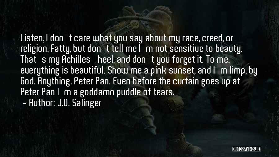 Race And Beauty Quotes By J.D. Salinger