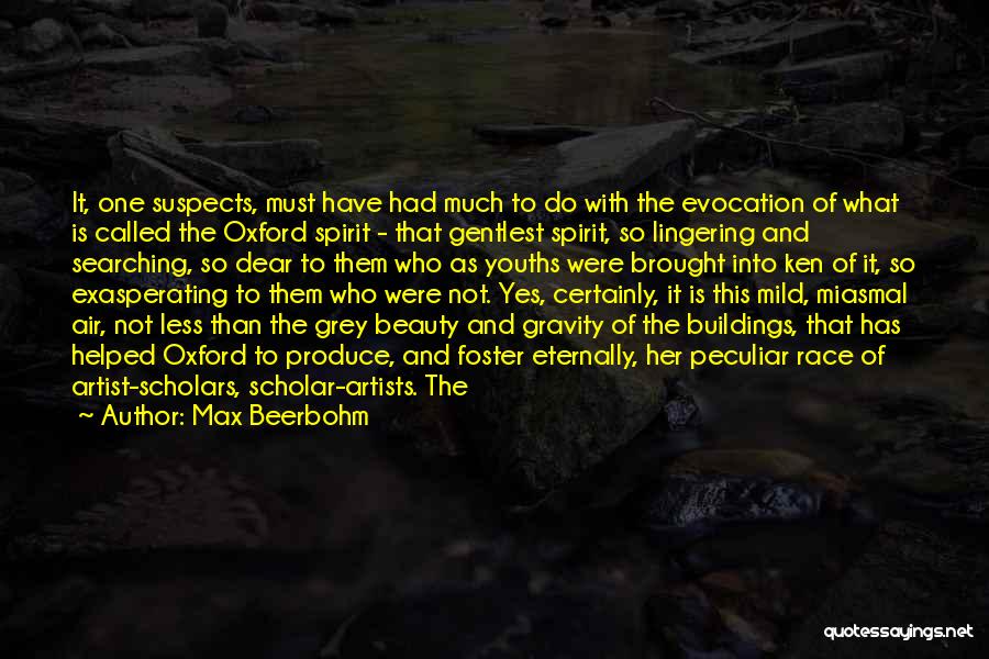 Race And Beauty Quotes By Max Beerbohm