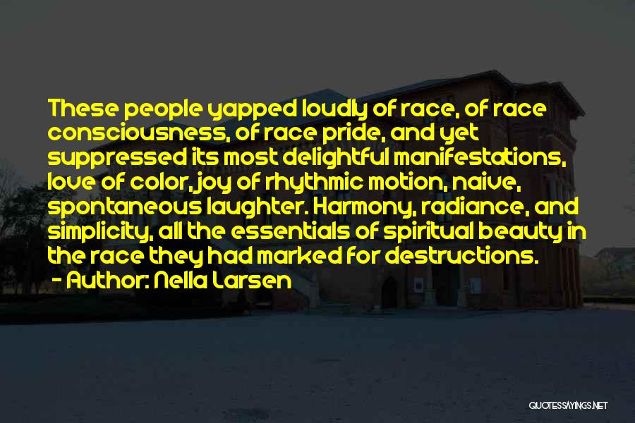 Race And Color Quotes By Nella Larsen