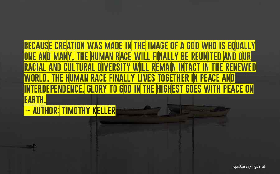 Race And Diversity Quotes By Timothy Keller