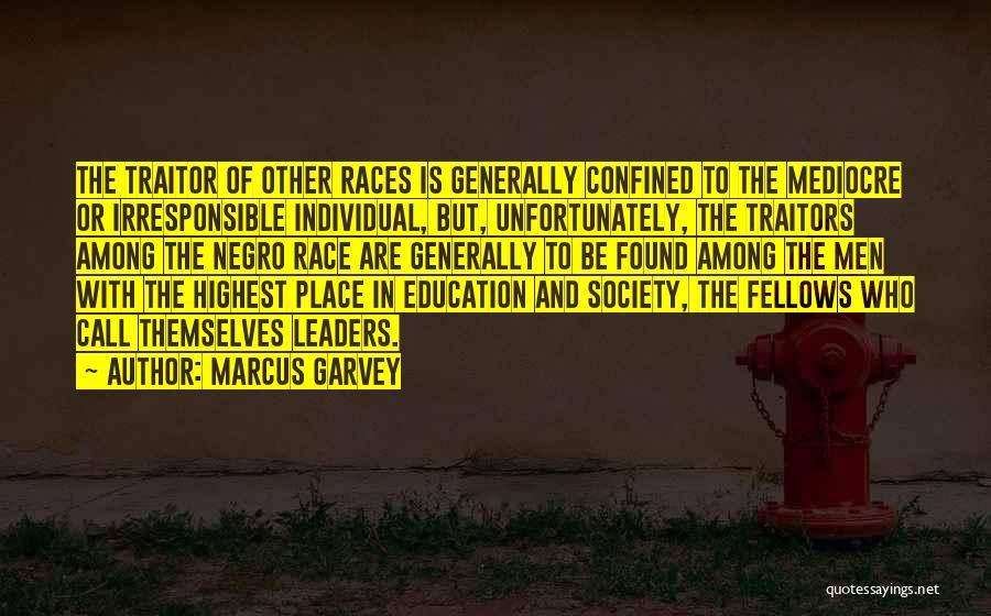 Race And Education Quotes By Marcus Garvey