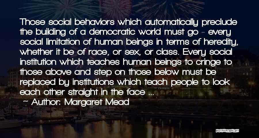 Race And Equality Quotes By Margaret Mead