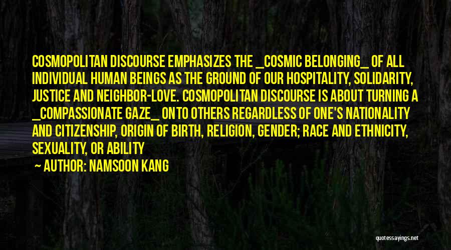 Race And Ethnicity Quotes By Namsoon Kang