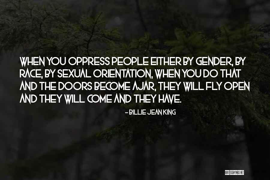 Race And Gender Quotes By Billie Jean King Race And Gender Quotes By Billie Jean King